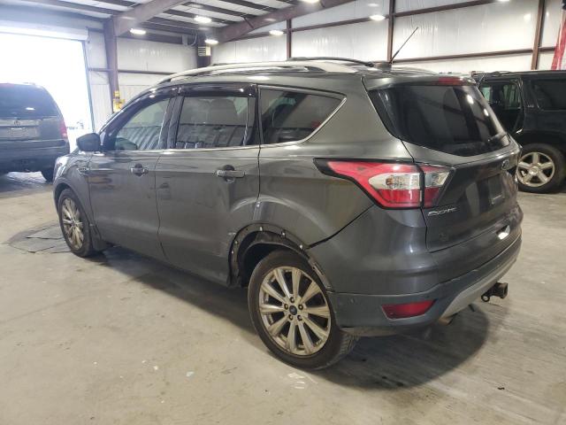 1FMCU0J9XHUA88974 - 2017 FORD ESCAPE TITANIUM GRAY photo 2