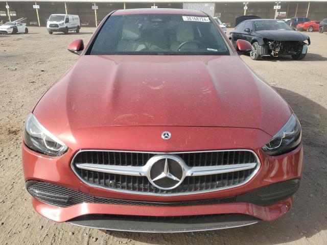 W1KAF4GB3PR095182 - 2023 MERCEDES-BENZ C 300 RED photo 5