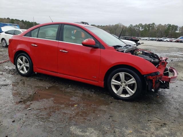 1G1PG5SCXC7141693 - 2012 CHEVROLET CRUZE LT RED photo 4