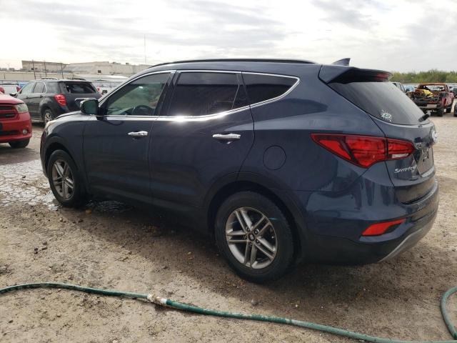 5NMZU3LB9JH077168 - 2018 HYUNDAI SANTA FE S BLUE photo 2