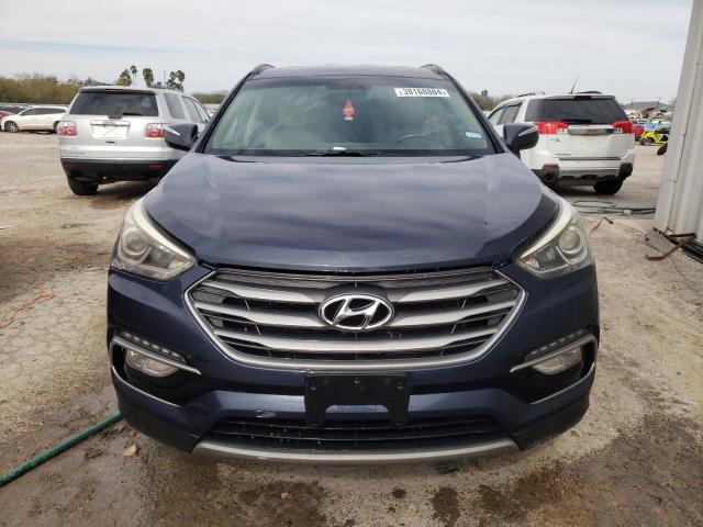 5NMZU3LB9JH077168 - 2018 HYUNDAI SANTA FE S BLUE photo 5