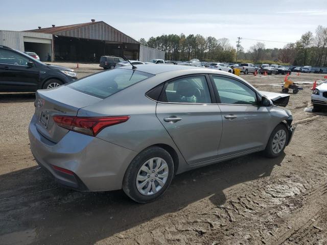 3KPC24A60NE180127 - 2022 HYUNDAI ACCENT SE GRAY photo 3