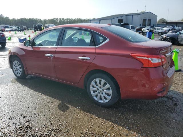 3N1AB7AP9GL677664 - 2016 NISSAN SENTRA S BURGUNDY photo 2