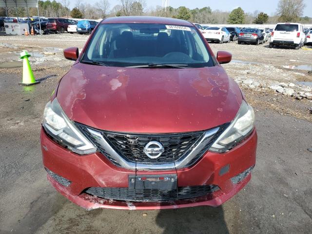 3N1AB7AP9GL677664 - 2016 NISSAN SENTRA S BURGUNDY photo 5