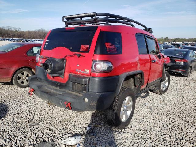 JTEBU4BF9CK141448 - 2012 TOYOTA FJ CRUISER RED photo 3