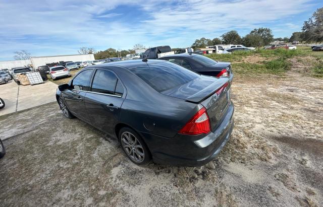 3FAHP0HG6CR203484 - 2012 FORD FUSION SE GRAY photo 3