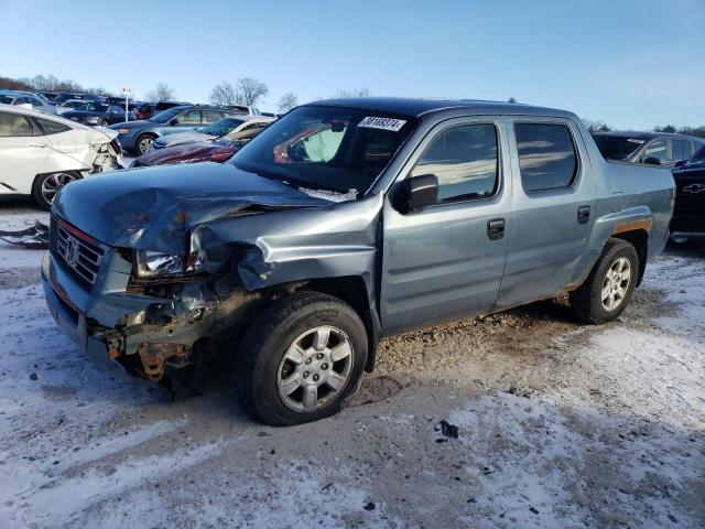 2HJYK16298H521314 - 2008 HONDA RIDGELINE RT BLUE photo 1