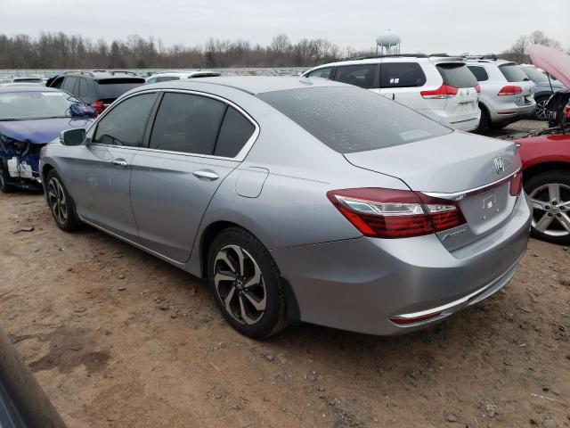 1HGCR2F76HA104342 - 2017 HONDA ACCORD EX SILVER photo 2