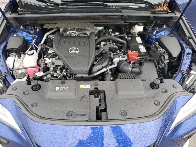 2T2KGCEZ3NC003481 - 2022 LEXUS NX 350 BLUE photo 11