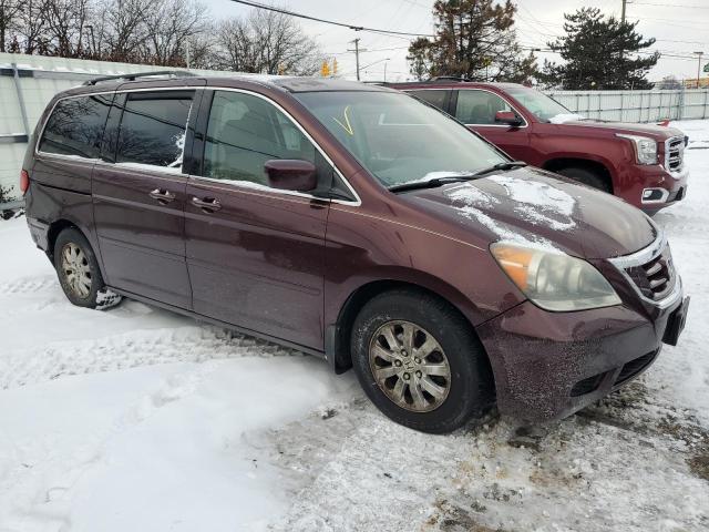 5FNRL38478B082233 - 2008 HONDA ODYSSEY EX BURGUNDY photo 4