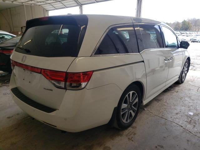 5FNRL5H96EB082954 - 2014 HONDA ODYSSEY TOURING WHITE photo 3