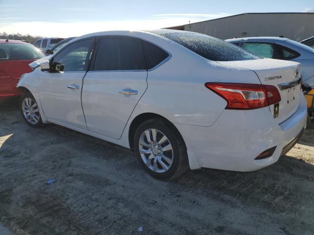 3N1AB7AP6HY395292 - 2017 NISSAN SENTRA S WHITE photo 2