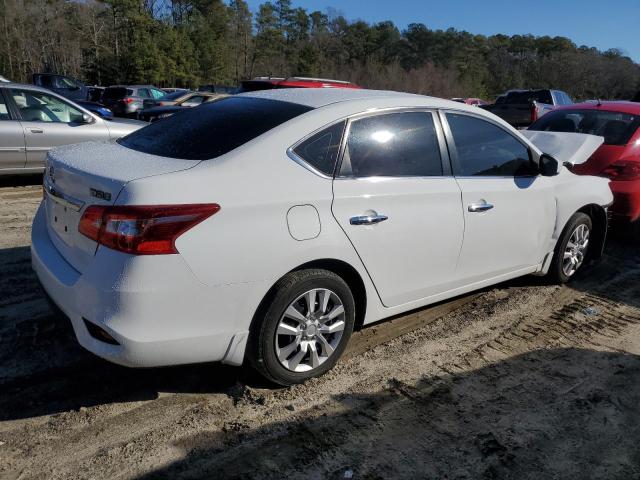 3N1AB7AP6HY395292 - 2017 NISSAN SENTRA S WHITE photo 3