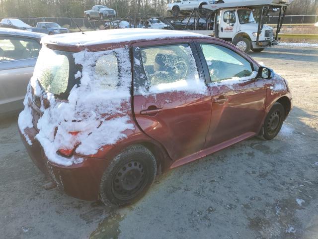 JTKKT604560150287 - 2006 TOYOTA SCION XA RED photo 3