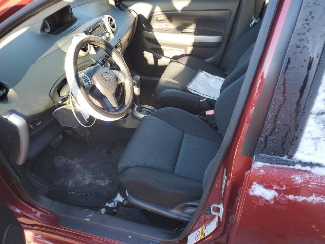 JTKKT604560150287 - 2006 TOYOTA SCION XA RED photo 7