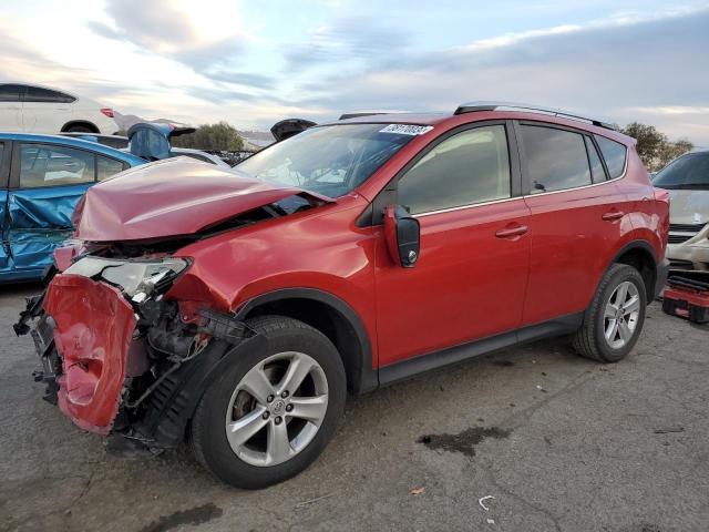 JTMWFREV8ED041879 - 2014 TOYOTA RAV4 XLE RED photo 1