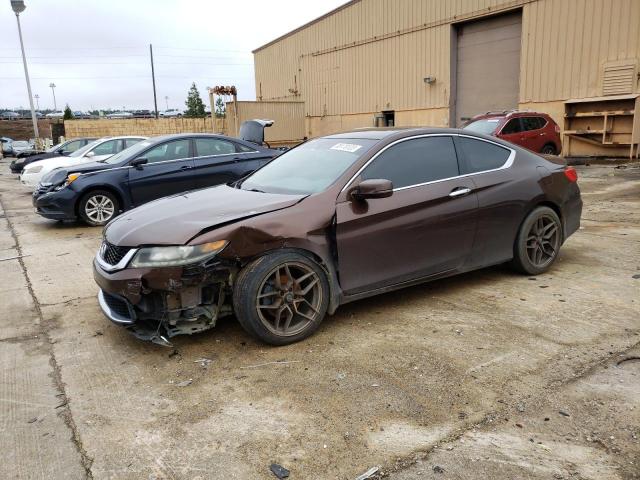 1HGCT2B85DA002900 - 2013 HONDA ACCORD EXL BROWN photo 1