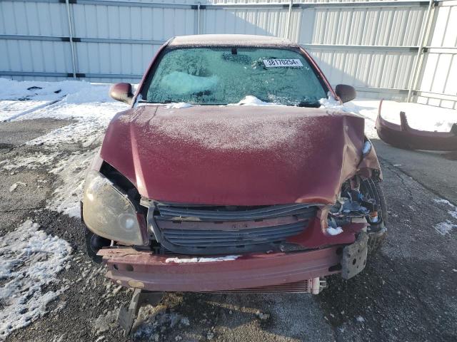 1G1AL58F887162147 - 2008 CHEVROLET COBALT LT BURGUNDY photo 5