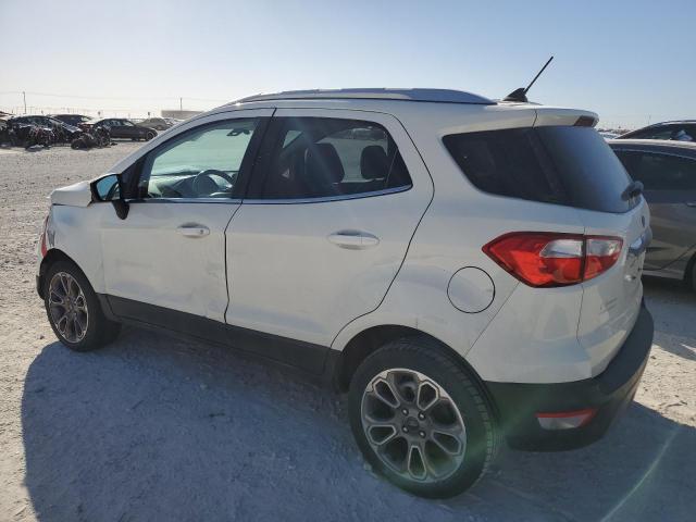 MAJ6S3KL3LC322301 - 2020 FORD ECOSPORT TITANIUM WHITE photo 2