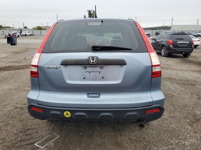 3CZRE38338G709922 - 2008 HONDA CR-V LX BLUE photo 6