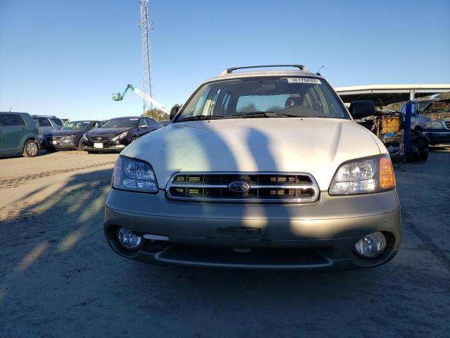 4S3BH665717631361 - 2001 SUBARU LEGACY OUTBACK WHITE photo 5