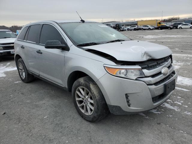 2FMDK3GC8DBE24796 - 2013 FORD EDGE SE SILVER photo 4