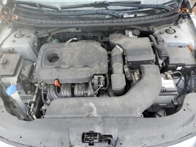 5NPE24AF0FH022750 - 2015 HYUNDAI SONATA SE SILVER photo 11