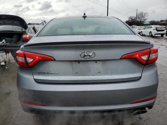 5NPE24AF0FH022750 - 2015 HYUNDAI SONATA SE SILVER photo 6