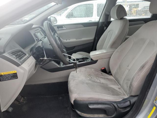 5NPE24AF0FH022750 - 2015 HYUNDAI SONATA SE SILVER photo 7