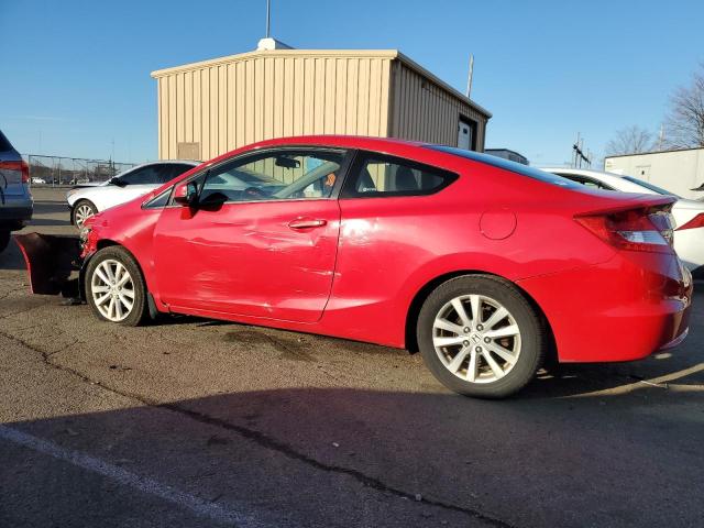 2HGFG3B10CH520861 - 2012 HONDA CIVIC EXL წითელი ფოტო 2