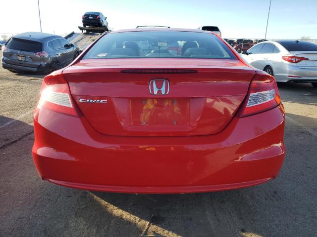 2HGFG3B10CH520861 - 2012 HONDA CIVIC EXL წითელი ფოტო 6