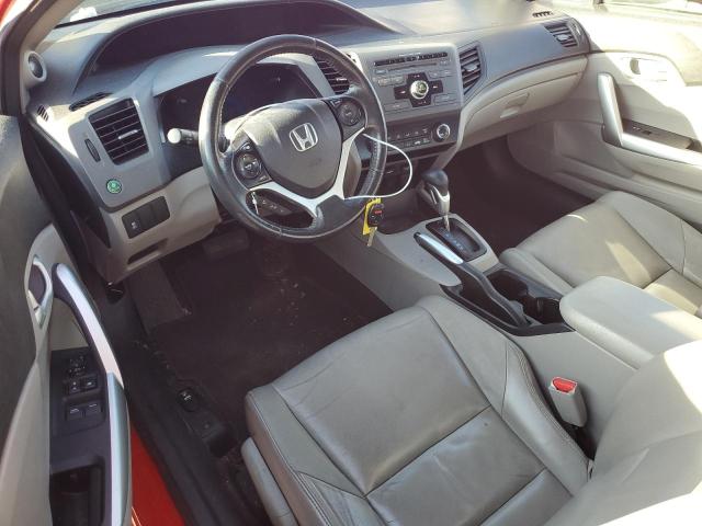 2HGFG3B10CH520861 - 2012 HONDA CIVIC EXL წითელი ფოტო 8