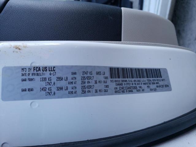 2C4RC1EG4HR752828 - 2017 CHRYSLER PACIFICA TOURING L PLUS WHITE photo 14