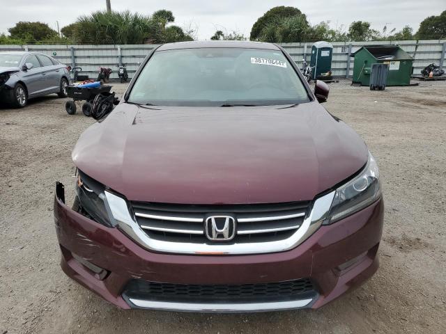 1HGCR3F82EA041735 - 2014 HONDA ACCORD EXL RED photo 5