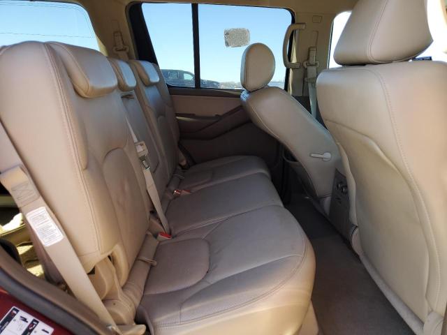 5N1AR18W47C617866 - 2007 NISSAN PATHFINDER LE 红色 照片 11