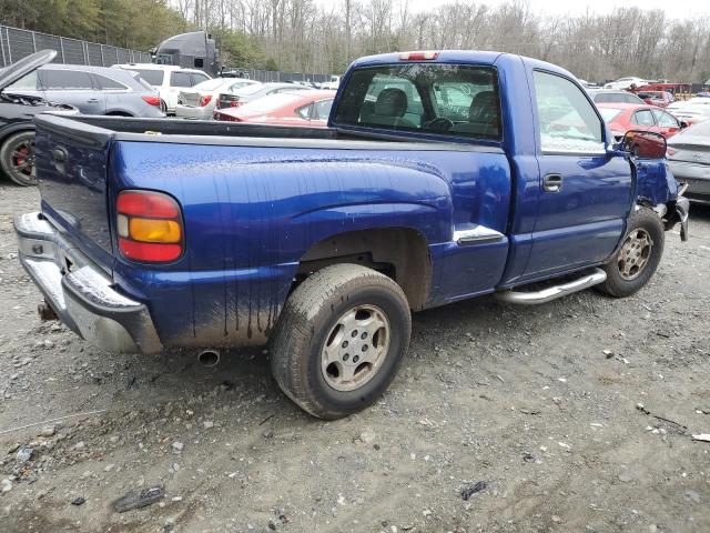 1GCEK14T14Z142479 - 2004 CHEVROLET SILVERADO K1500 BLUE photo 3