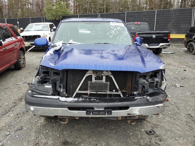 1GCEK14T14Z142479 - 2004 CHEVROLET SILVERADO K1500 BLUE photo 5