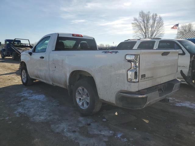 3GCNYAEF6KG272293 - 2019 CHEVROLET SILVERADO K1500 WHITE photo 2