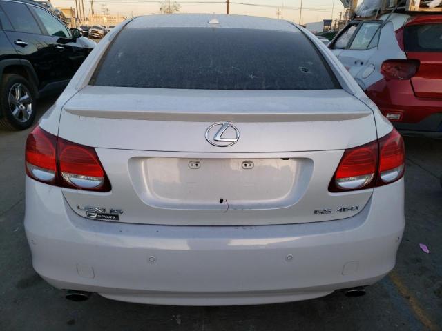 JTHBL96S485001906 - 2008 LEXUS GS 460 WHITE photo 6