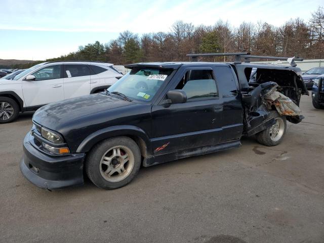 1GCCS19X238272827 - 2003 CHEVROLET S TRUCK S10 BLACK photo 1