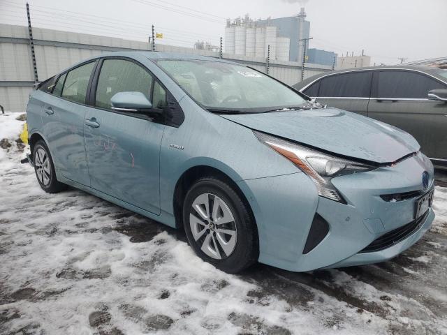 JTDKBRFU0J3597443 - 2018 TOYOTA PRIUS GREEN photo 4