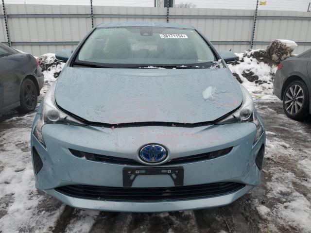 JTDKBRFU0J3597443 - 2018 TOYOTA PRIUS GREEN photo 5