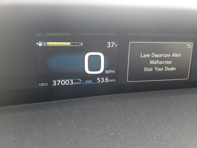 JTDKBRFU0J3597443 - 2018 TOYOTA PRIUS მწვანე ფოტო 9