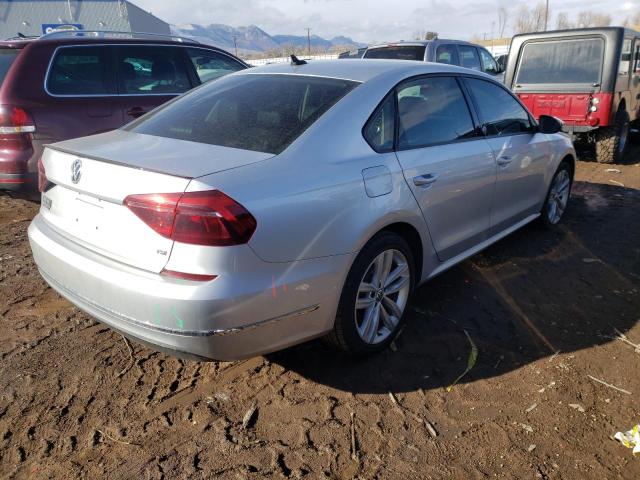 1VWLA7A33KC000956 - 2019 VOLKSWAGEN PASSAT WOLFSBURG SILVER photo 3