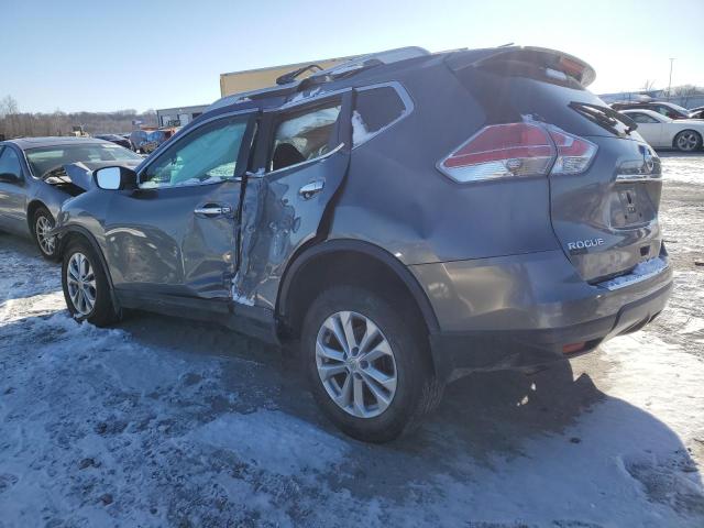 5N1AT2MT0GC882822 - 2016 NISSAN ROGUE S GRAY photo 2