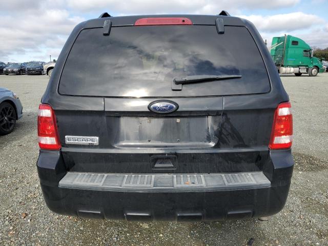 1FMCU0D75AKC75714 - 2010 FORD ESCAPE XLT BLACK photo 6