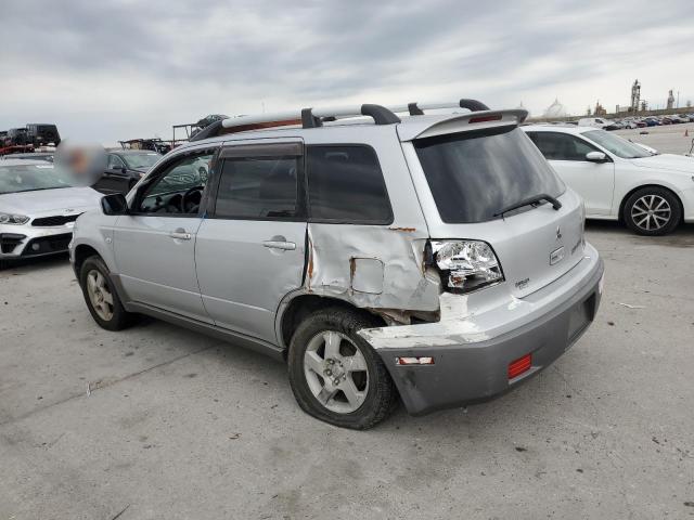 JA4LX41G33U046005 - 2003 MITSUBISHI OUTLANDER XLS GRAY photo 2