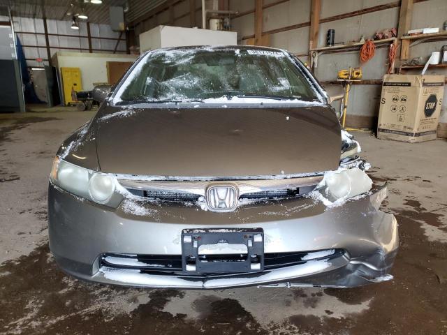 2HGFA16517H309600 - 2007 HONDA CIVIC LX GOLD photo 5