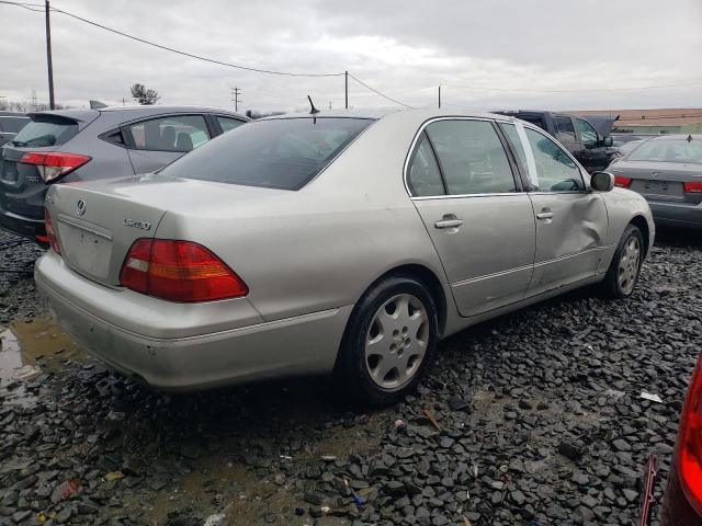 JTHBN30F310050469 - 2001 LEXUS LS 430 SILVER photo 3