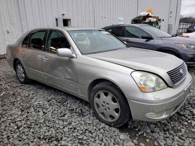 JTHBN30F310050469 - 2001 LEXUS LS 430 SILVER photo 4